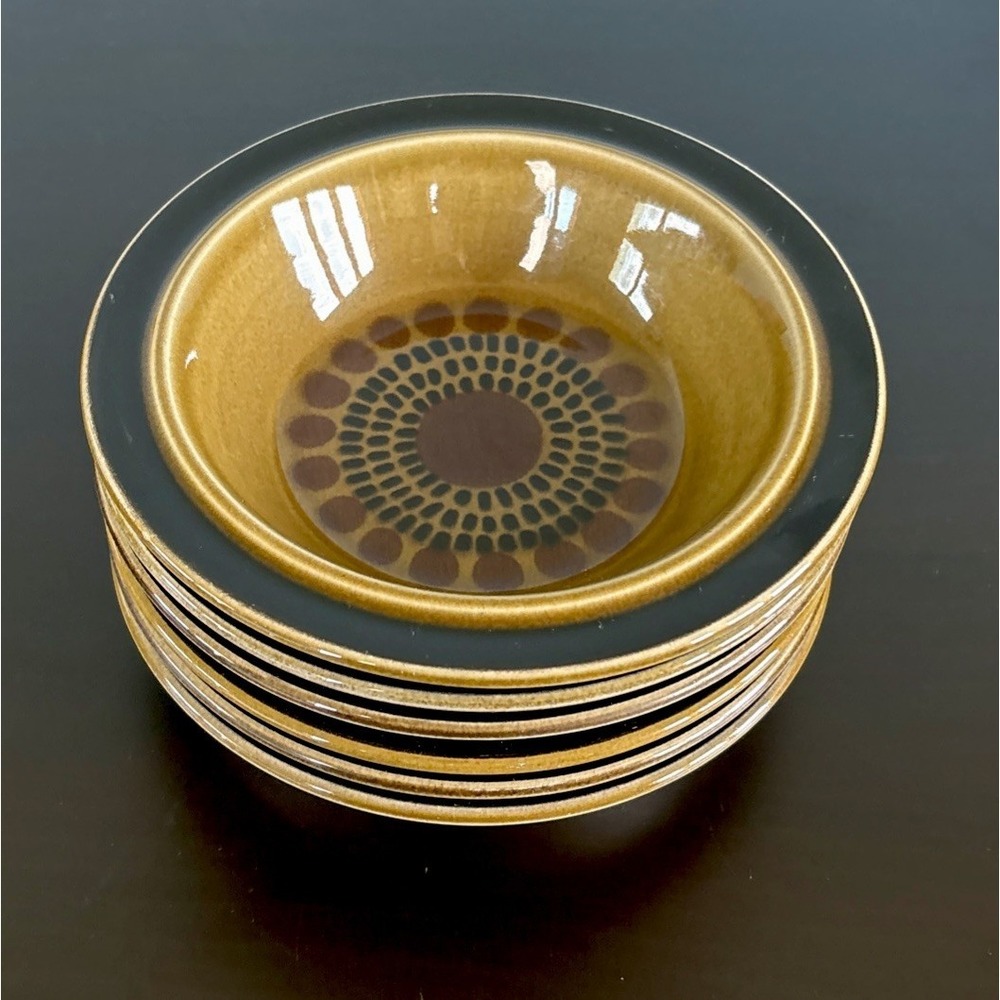 MCM ARABIA FINLAND KOSMOS 6 SOUP CEREAL BOWL 7" GUNVOR OLIN GRONQVIST MIDCENTURY